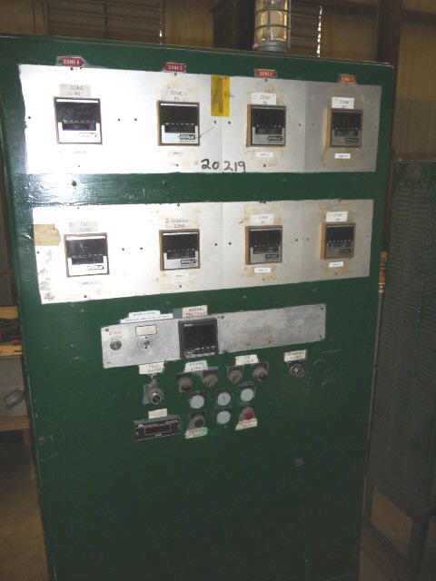 Extruder Temperature Control Panel