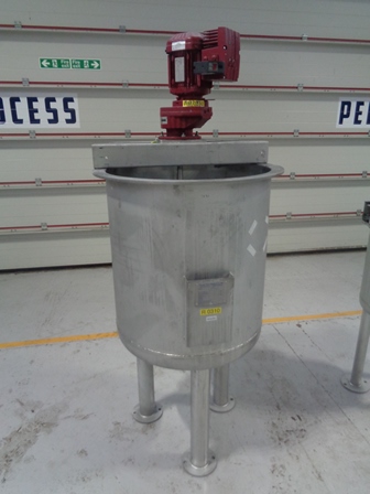 305 Litre Freude Titan GmbH 316Ti Stainless Steel Vertical Mixing Vessel