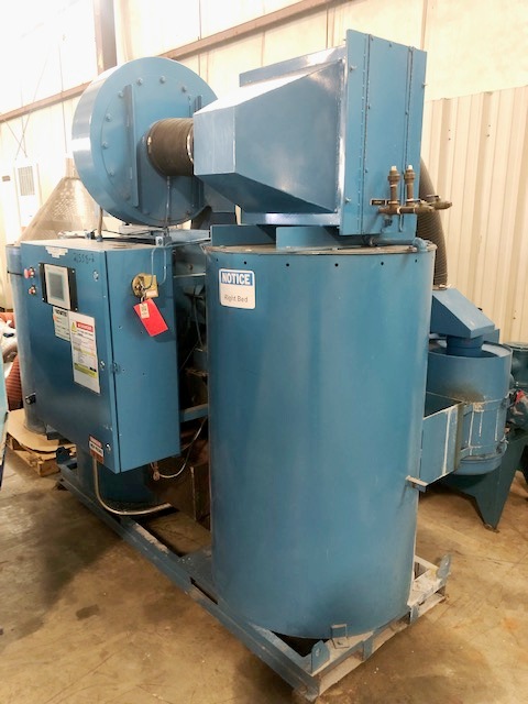 2000 Lb. Desiccant Dryer with Touch Screen Control