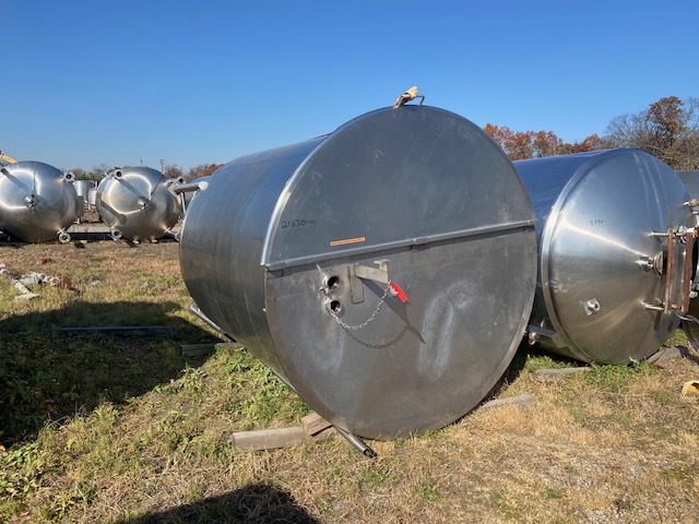 2,500 Gallon Stainless Steel Holding Tank