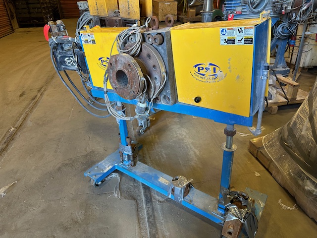 6" PSI Hydraulic Slide Plate Screen Changer With Hydraulic Pumping System