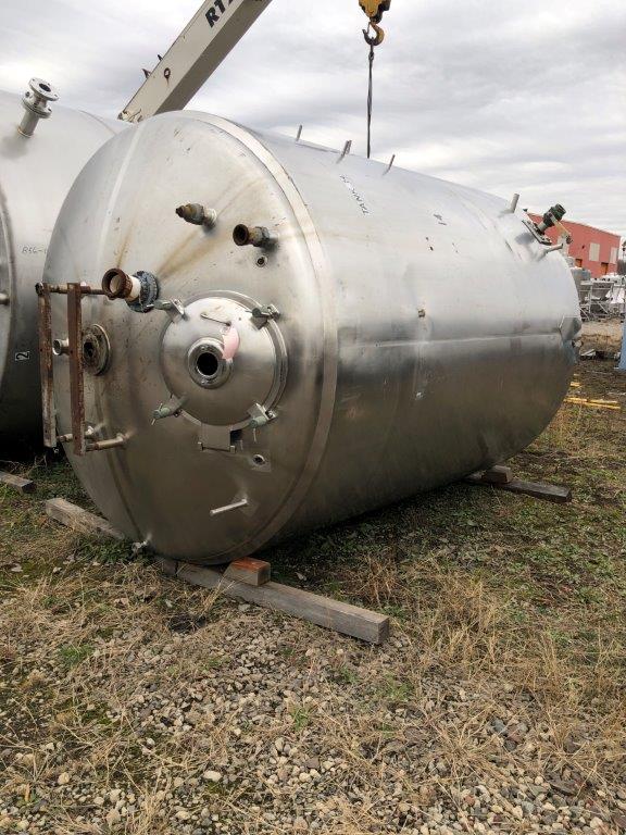 2,500 Gallon Stainless Steel Mix Tank