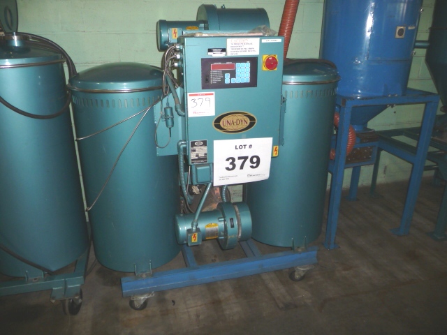 400 Lb. Unidyn Model DHD-4SB High Heat Desiccant Hopper Dryer