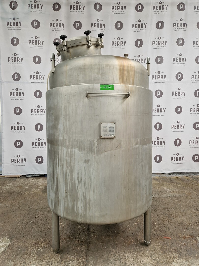 2400 litrů, TENEZ nerezový (AISI 316L) vertikální izolovaný zásobník