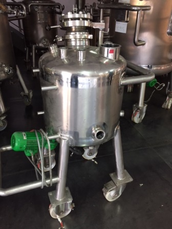 90 Litre Sapphire Engineering 316L Stainless Steel Vertical Mixing Vessel