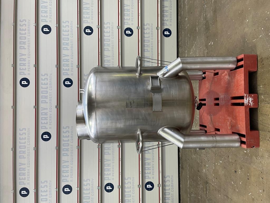 700-літровий вертикальний резервуар з нержавіючої сталі, діаметр 1000 мм x прямий бік 1000 мм