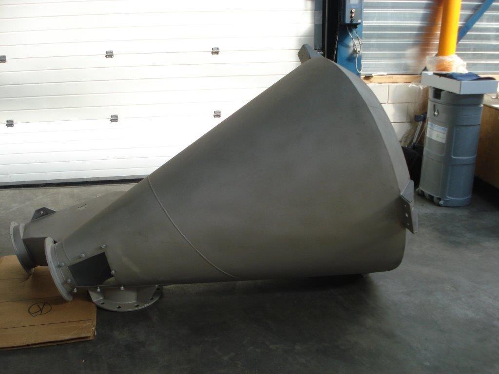 600 Litre Nauta Type MB 6 R Stainless Steel Conical Mixer