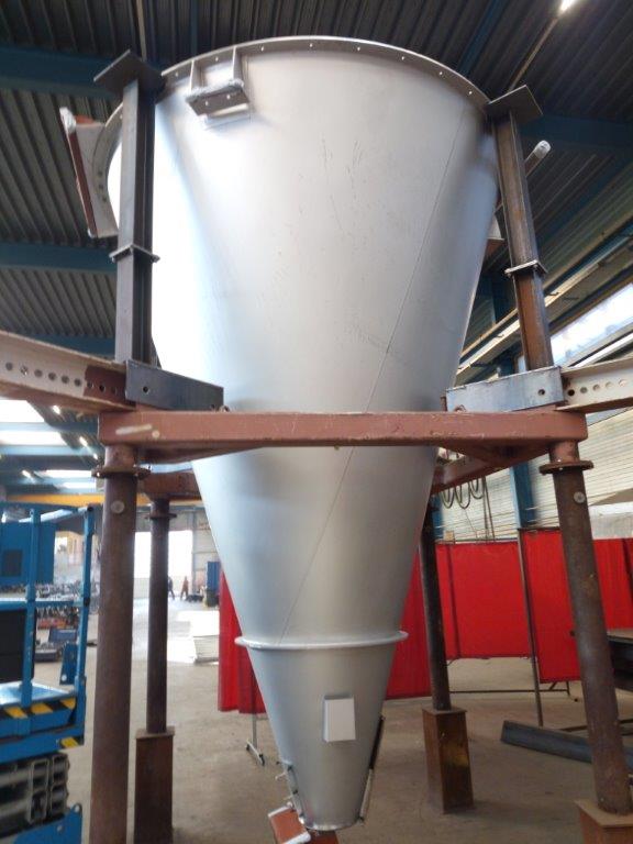 5,000 Litre Nauta Type 5000 PLR Stainless Steel Conical Mixer, New