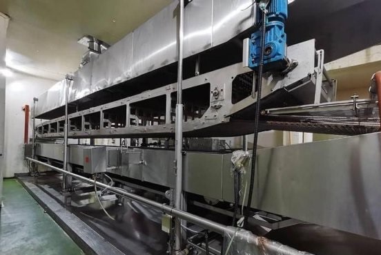 Линия производства чипсов Pavan мощностью 350 кг/час для упаковки в тубус
