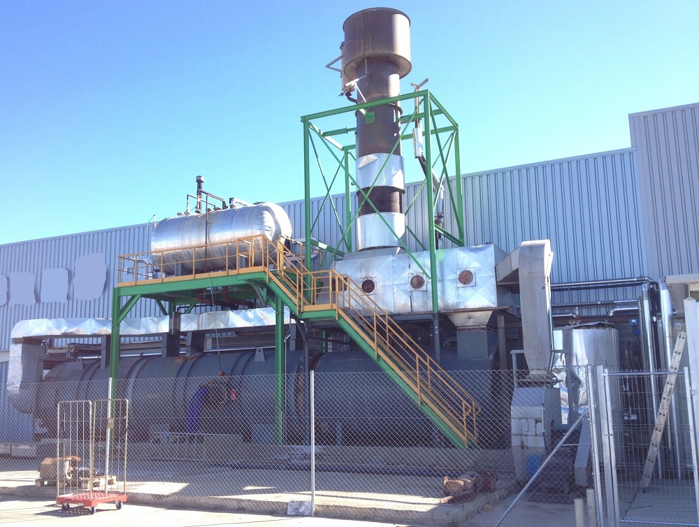 10000 kg/hour Babcock Wanson Steam Boiler Fuelled by Liquid Biomass