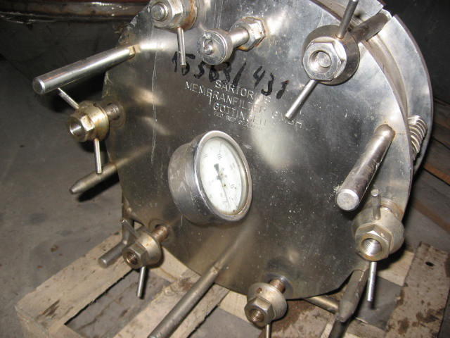 4000-10000 лтр/час Sartorius (Германия) мембранный фильтр из нержавеющей стали
