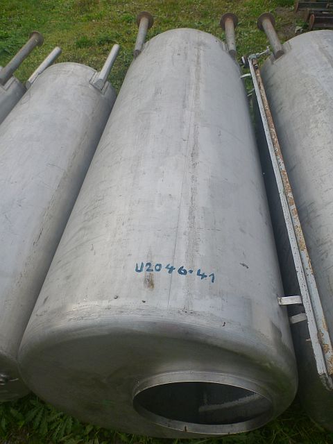 1000-літровий вертикальний резервуар для зберігання з нержавіючої сталі
