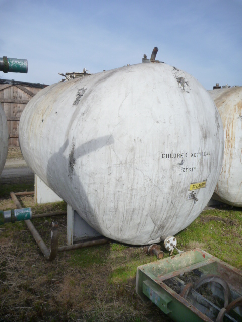 10000 Liters Stainless Steel 316 Horizontal Storage Tank