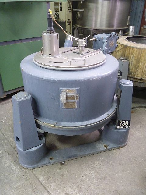  Барабанная центрифуга Sangerhausen объемом 100 л, привод 4 кВт