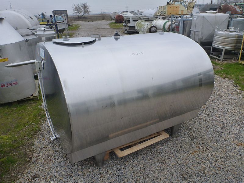 3000 Liter Stainless Steel Storage Tank, 1760mm X 1270mm X 1935mm