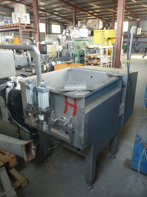 330 L Total Volume Stainless Steel Twin Shaft Paddle Mixer Alco Food