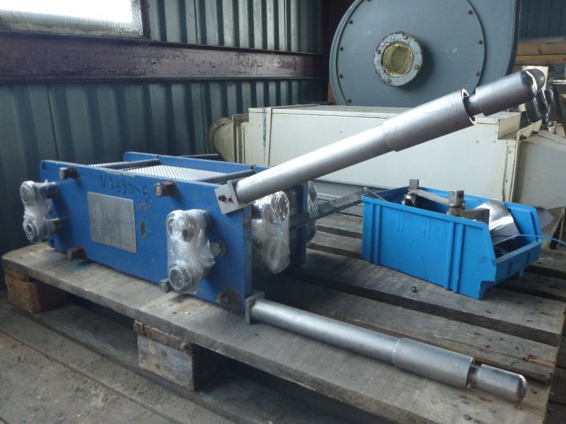 Used Stainless Steel Contact Parts Plate Heat Exchanger APV Type TR1 M14 With Surface 6 M2