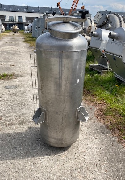 110 l Used Vertical Stainless Steel 316L Storage Tank