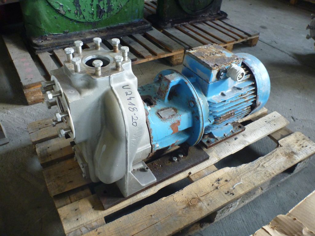 Used Self-Priming Centrifugal Pump By Johnson Pump/SPX, Type FRES 80-170 R6MQ1.