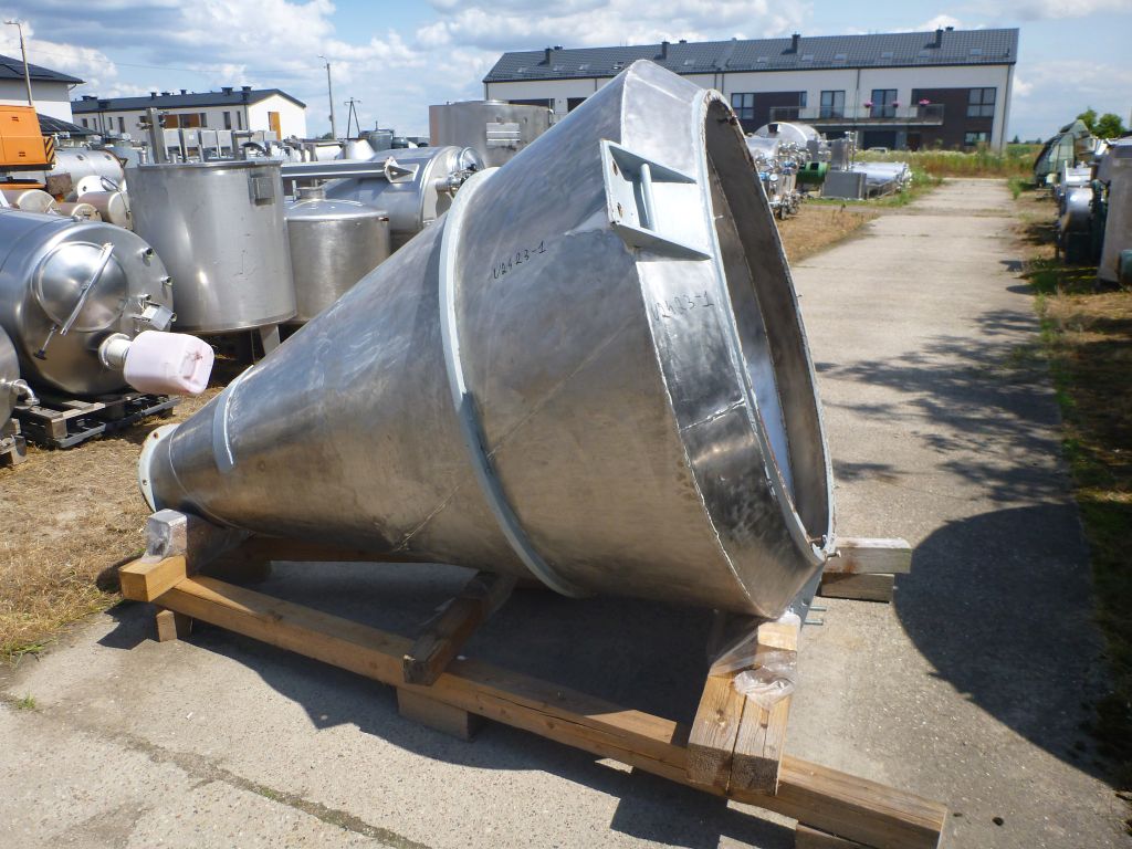 1000 L Vertical Stainless Steel Conical Powder Mixer Pharmix