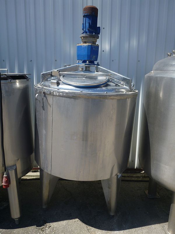 600 l Vertical Stainless Steel Mixing Tank