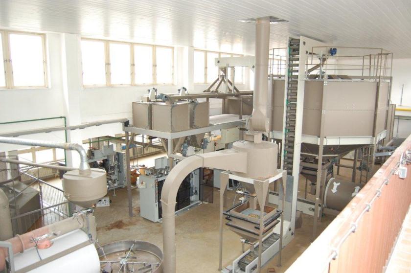 Coffee Roasting, Milling, and Packing Line, 800 Kg/Hr
