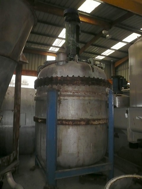 Stainless steel DE DIETRICH reactor - 5527 litres