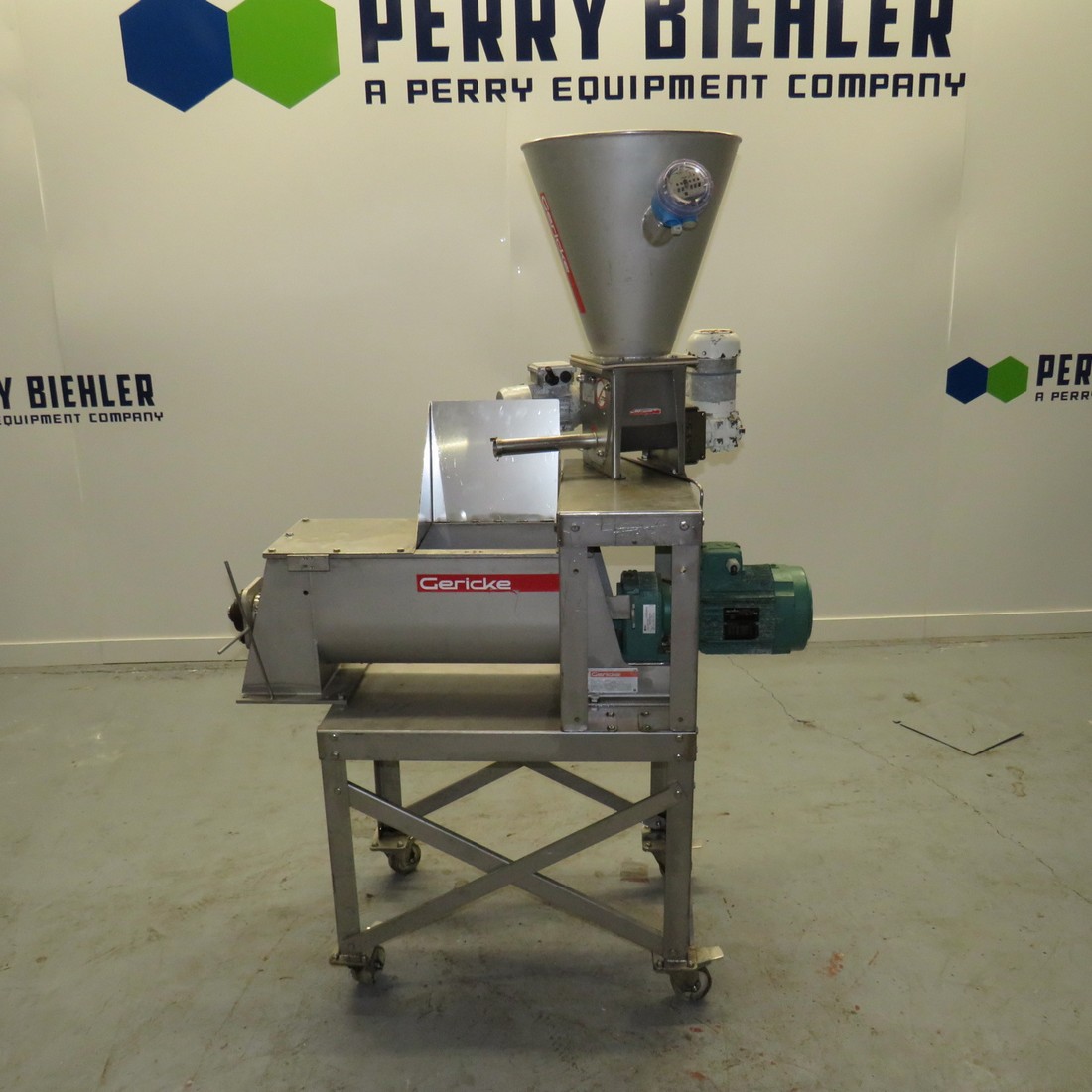 Gericke Stainless Steel Continuous Mixer Type GCM500