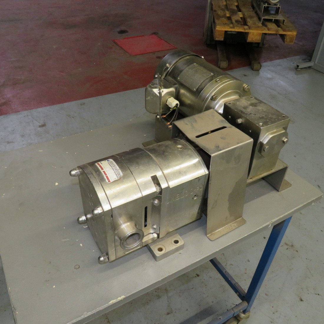 Flowtech Stainless Steel Lobe Pump Type UNIBLOC-PD Hp 1.5