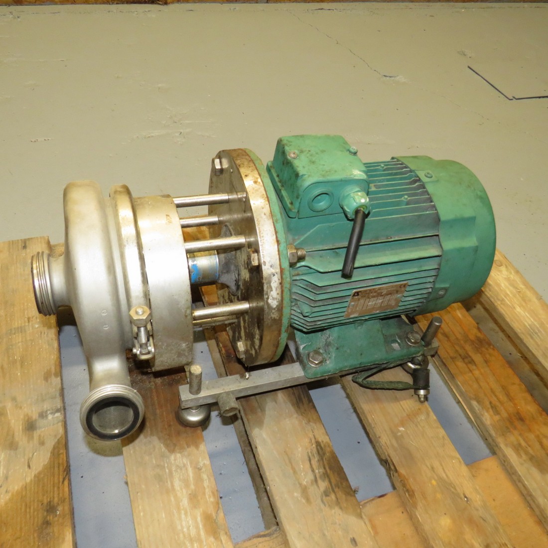 Hp 5.5 - Stainless Steel Pierre Guerin Centrifugal Pump Type 216 - 4 Kw