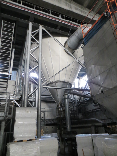 Распылительная сушилка ICF мощностью до 2000 кг/ч