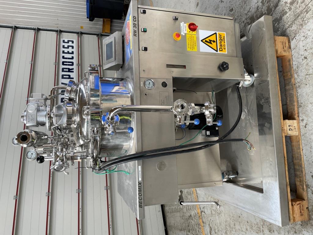 25 Litre Becomix Model RW30CD Stainless Steel Process Vessel