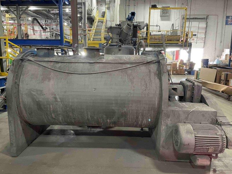 1200 Liter Cooling Mixer Stainless Steel, Jacketed, Mdl SPM487SS