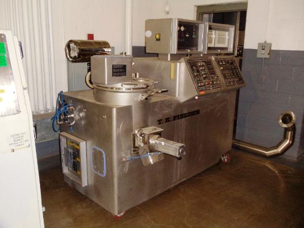 65 Liter T.K. Fielder Mdl Spectrum 65 Stainless Steel High Shear Granulating Microwave Dryer