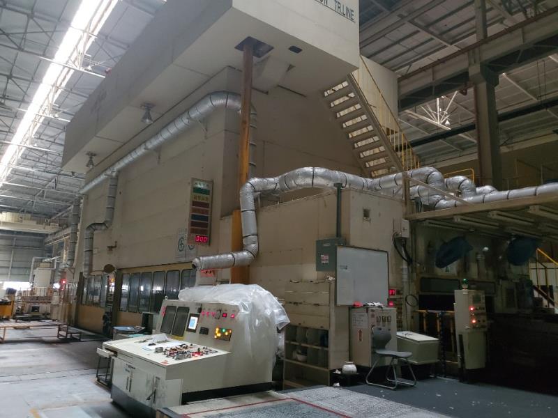 Пресс Hitachi на 2400 тонн для производства автомобильных частей