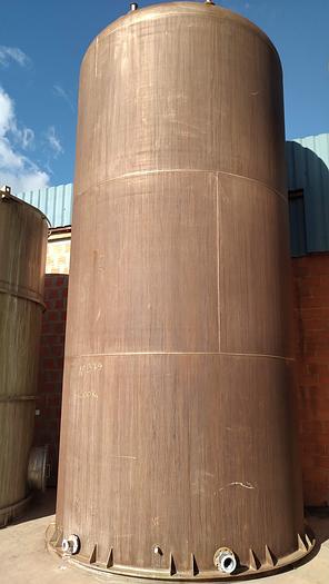 Вертикальний резервуар з нержавіючої сталі об'ємом 45000 літрів