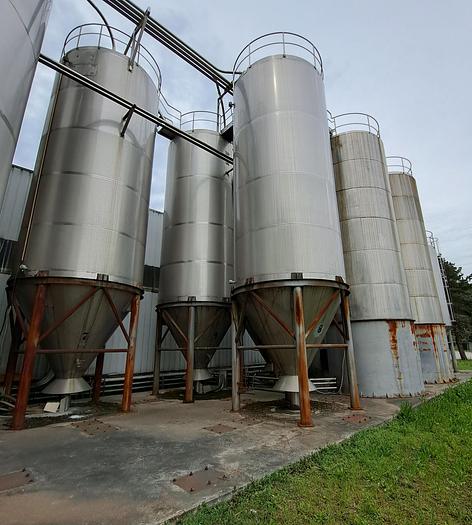 50000 Litres Stainless Steel Vertical Storage Tank
